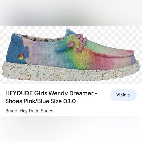 🌼💜💜NWT HEYDUDE Wendy Dreamer.