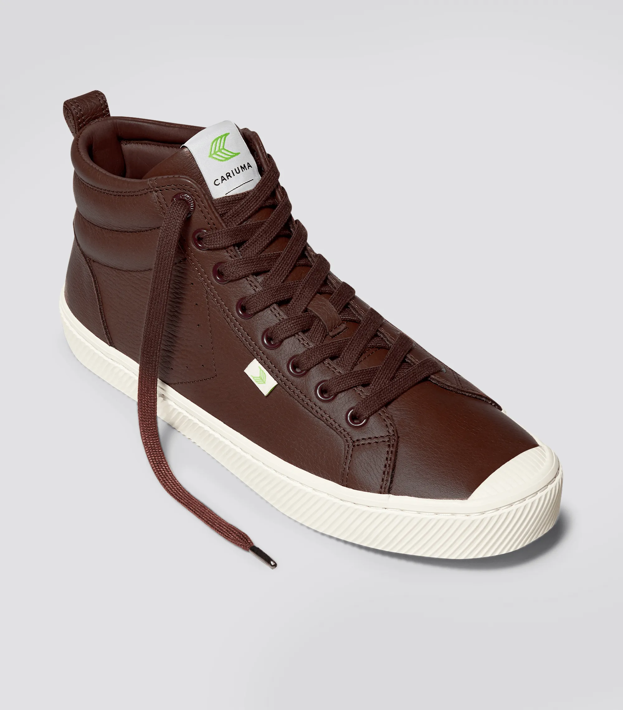 OCA High Brown Premium Leather Sneaker Men