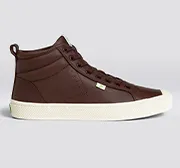 OCA High Brown Premium Leather Sneaker Men