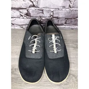 Olukai Nohea Moku Blue Gray Mesh Casual Slip On Sneakers Shoes Men Sz 13M US/46