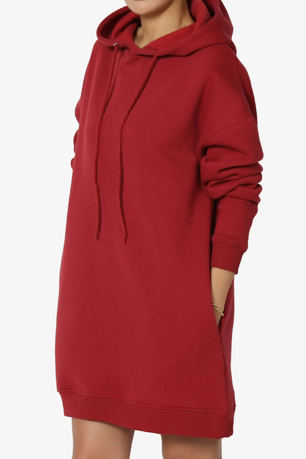 Parigi Fleece Oversized Tunic Sweatshits