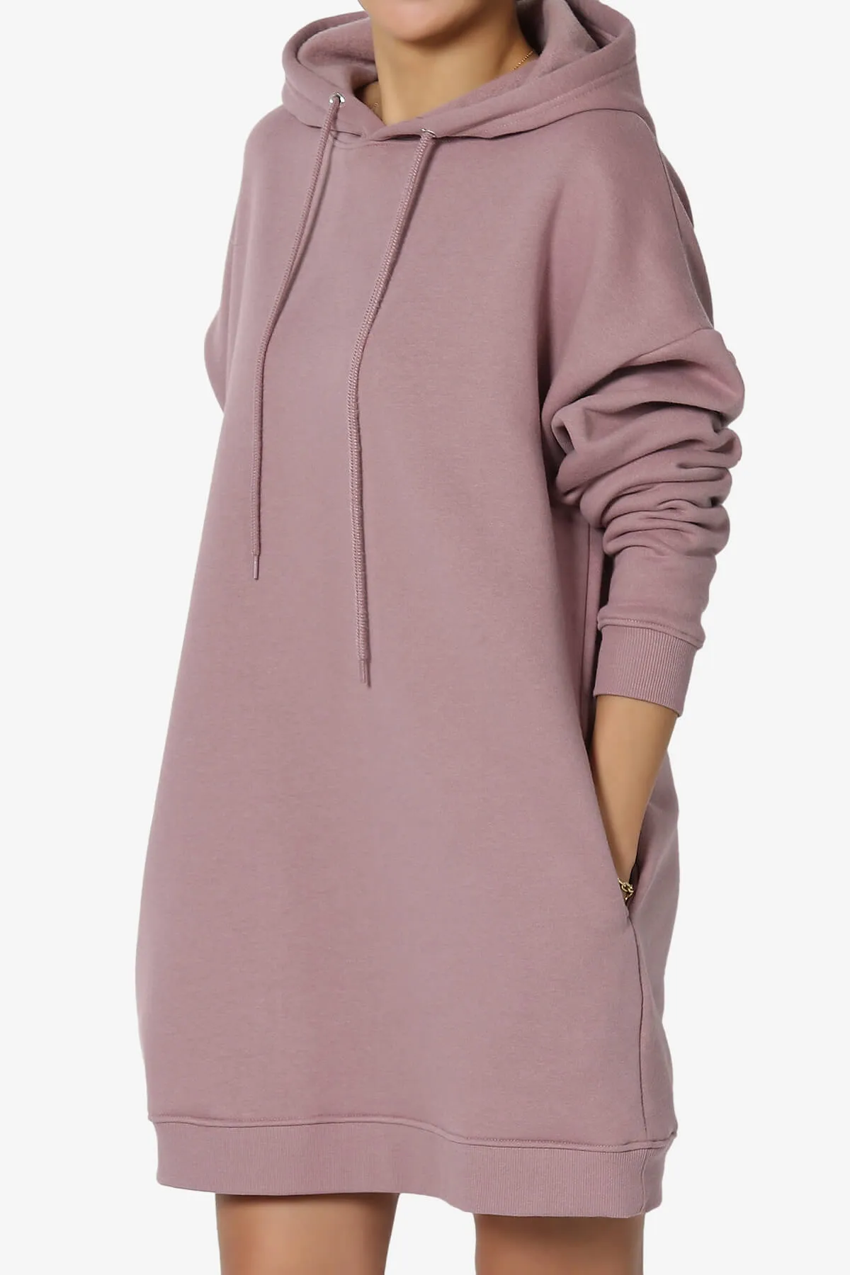 Parigi Fleece Oversized Tunic Sweatshits