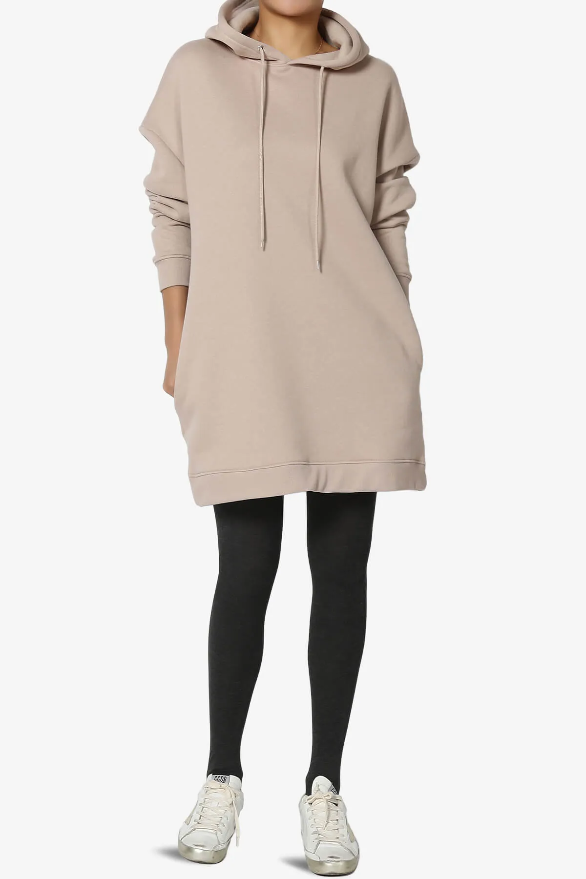 Parigi Fleece Oversized Tunic Sweatshits