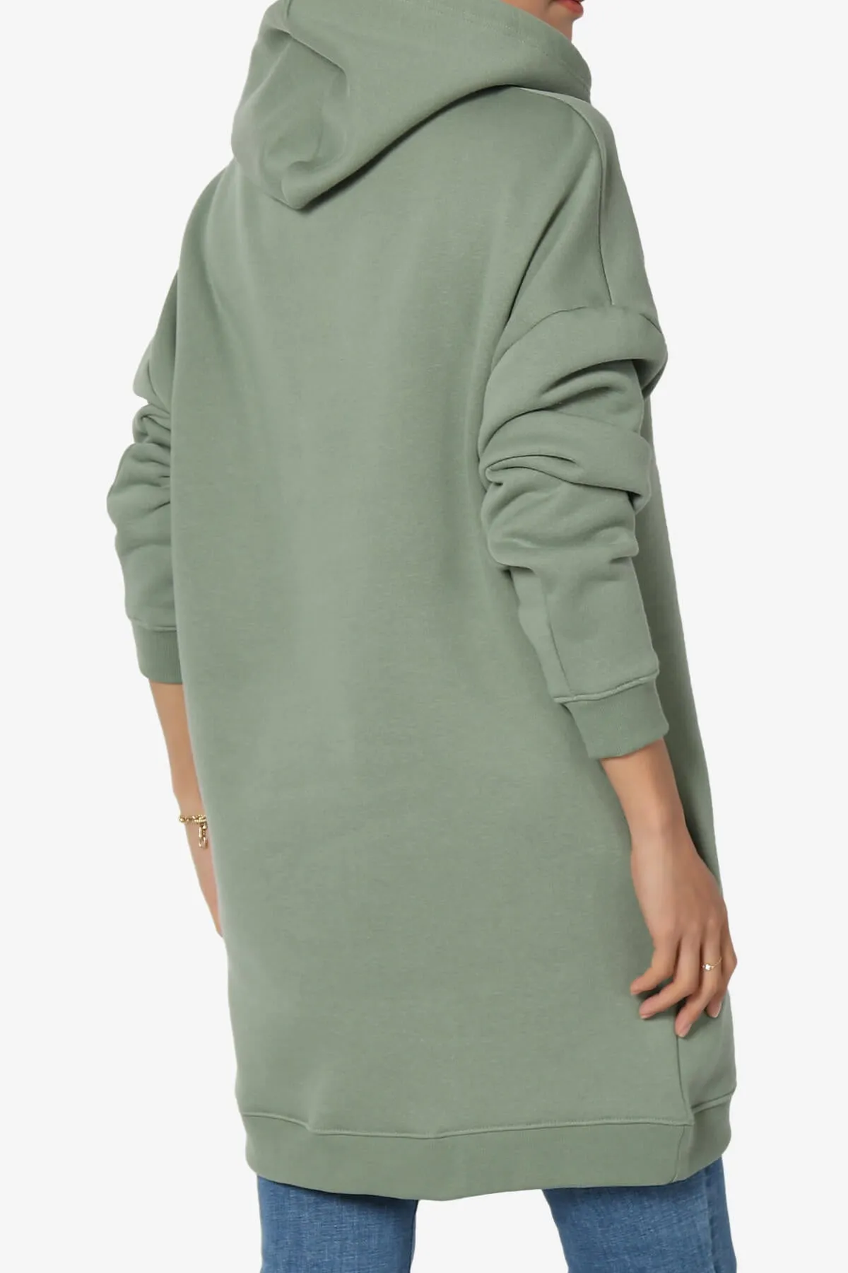 Parigi Fleece Oversized Tunic Sweatshits