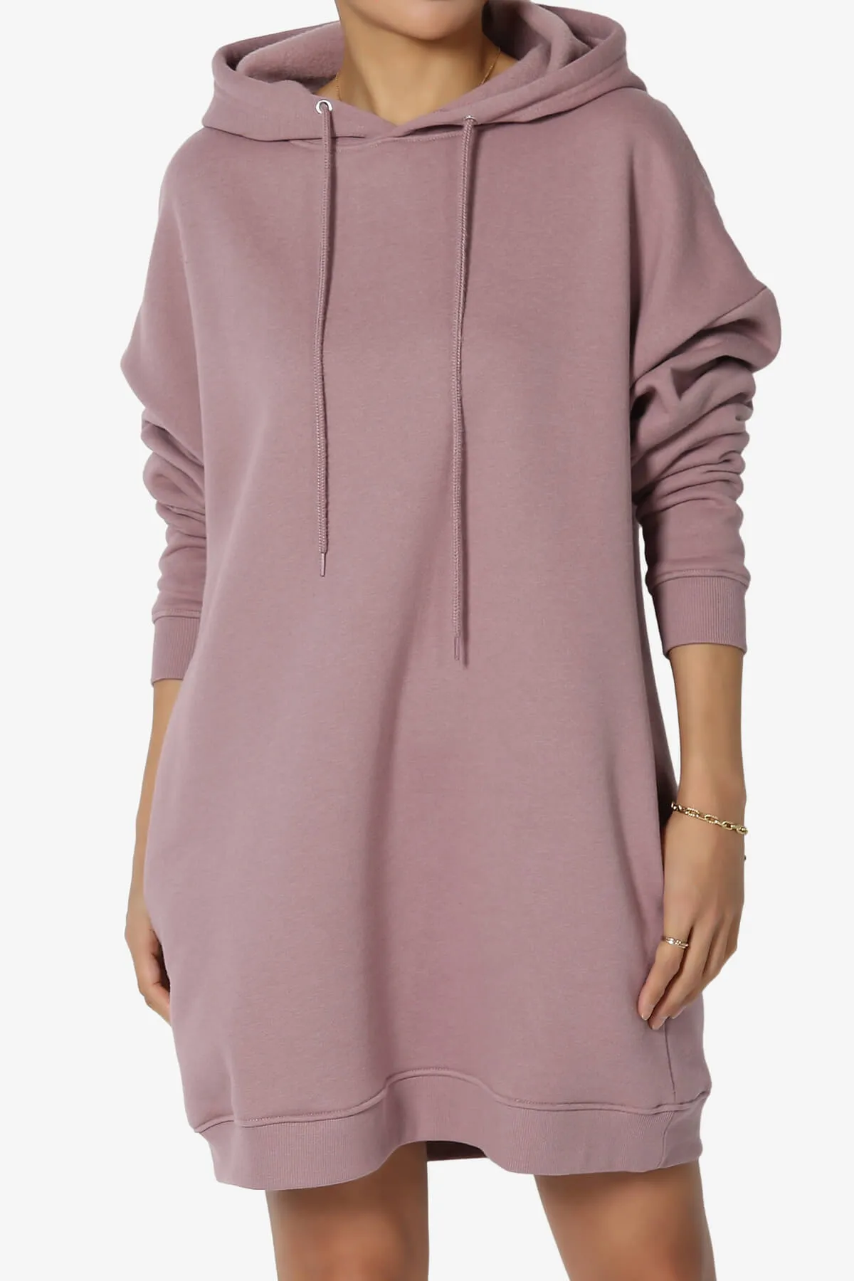 Parigi Fleece Oversized Tunic Sweatshits