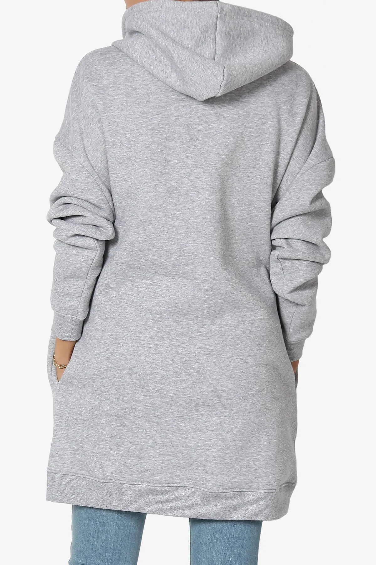 Parigi Fleece Oversized Tunic Sweatshits