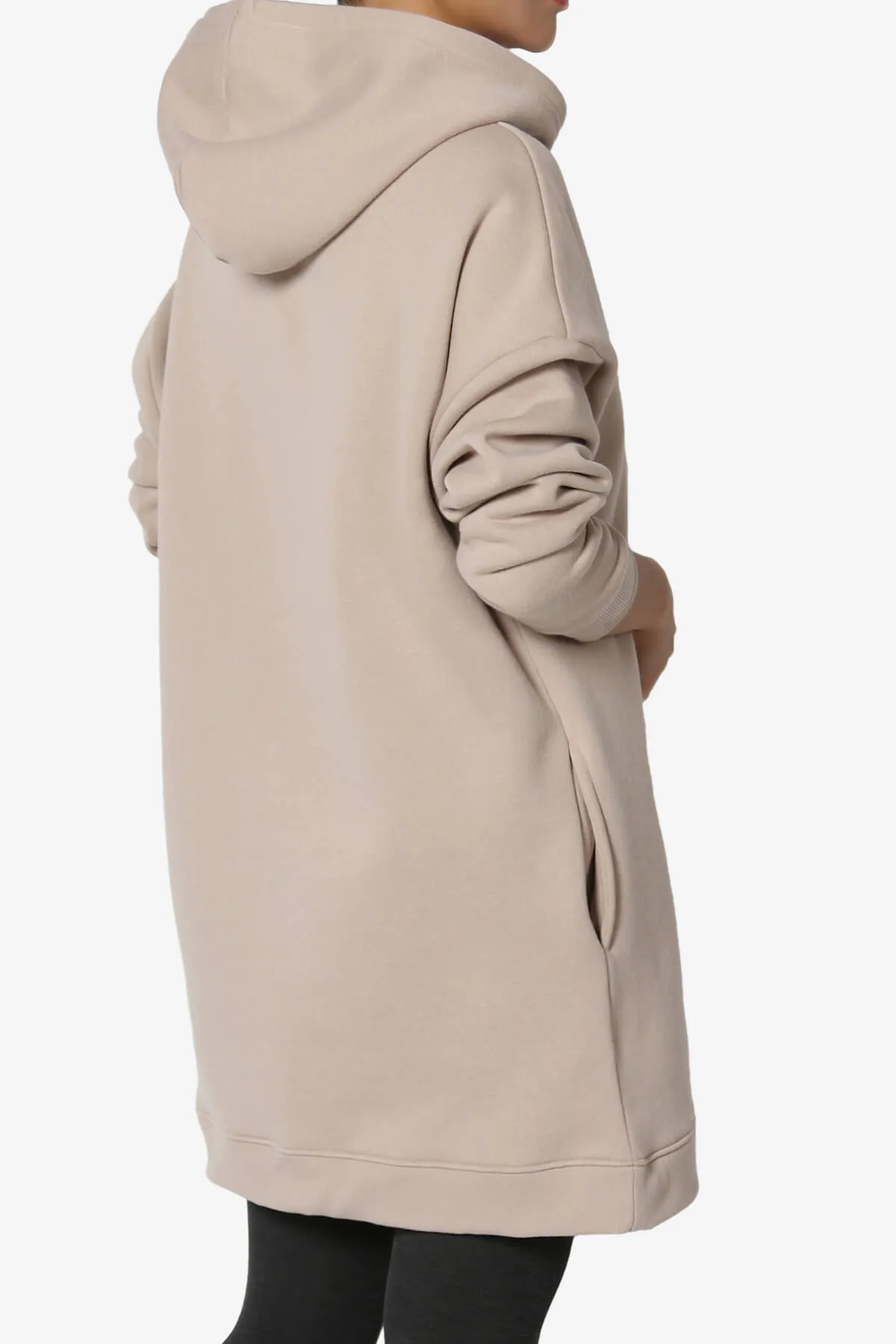Parigi Fleece Oversized Tunic Sweatshits