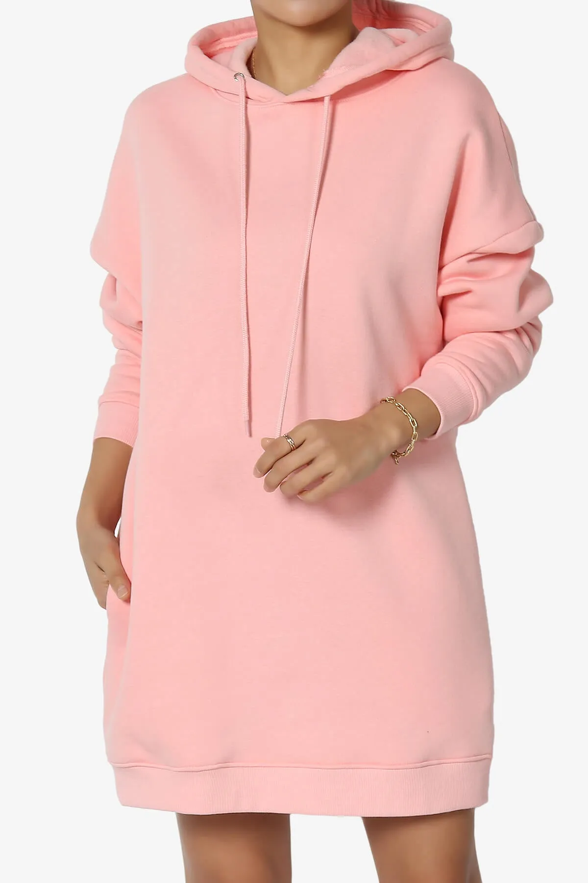 Parigi Fleece Oversized Tunic Sweatshits