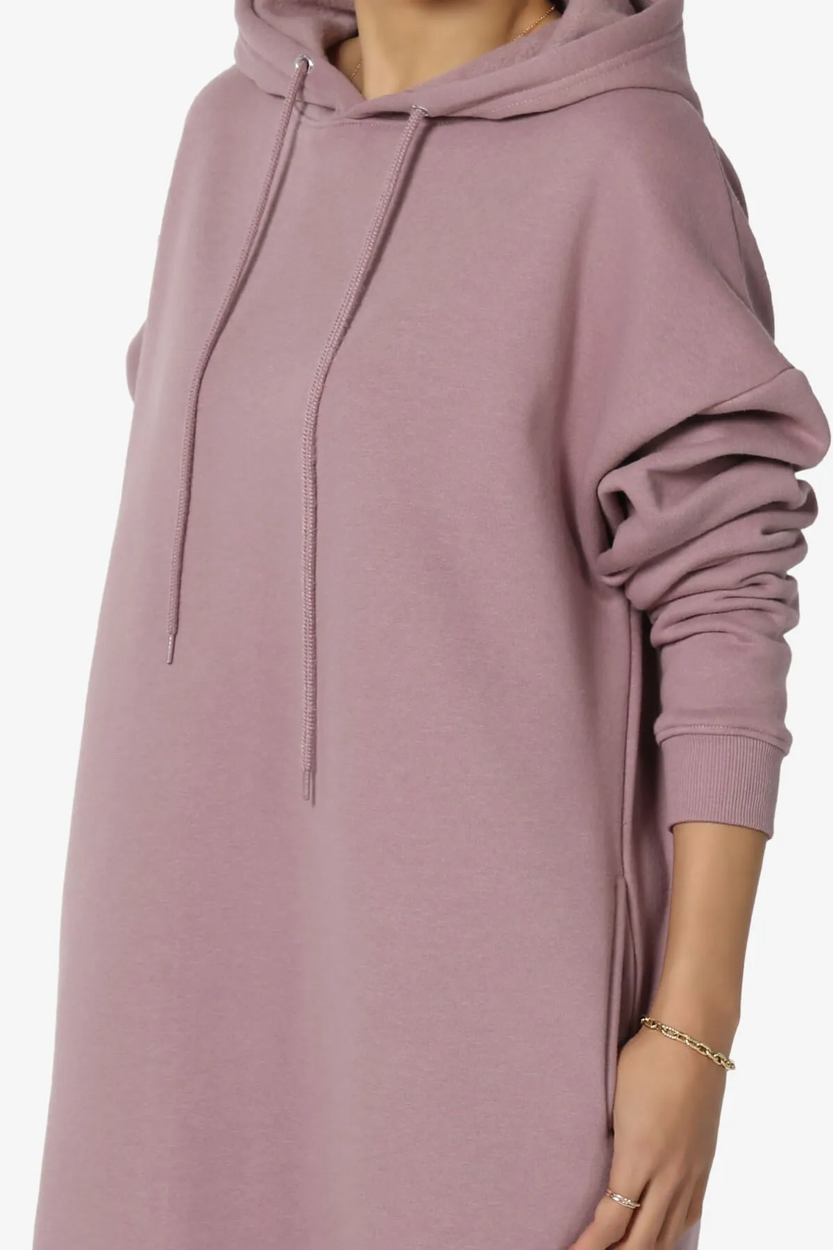 Parigi Fleece Oversized Tunic Sweatshits