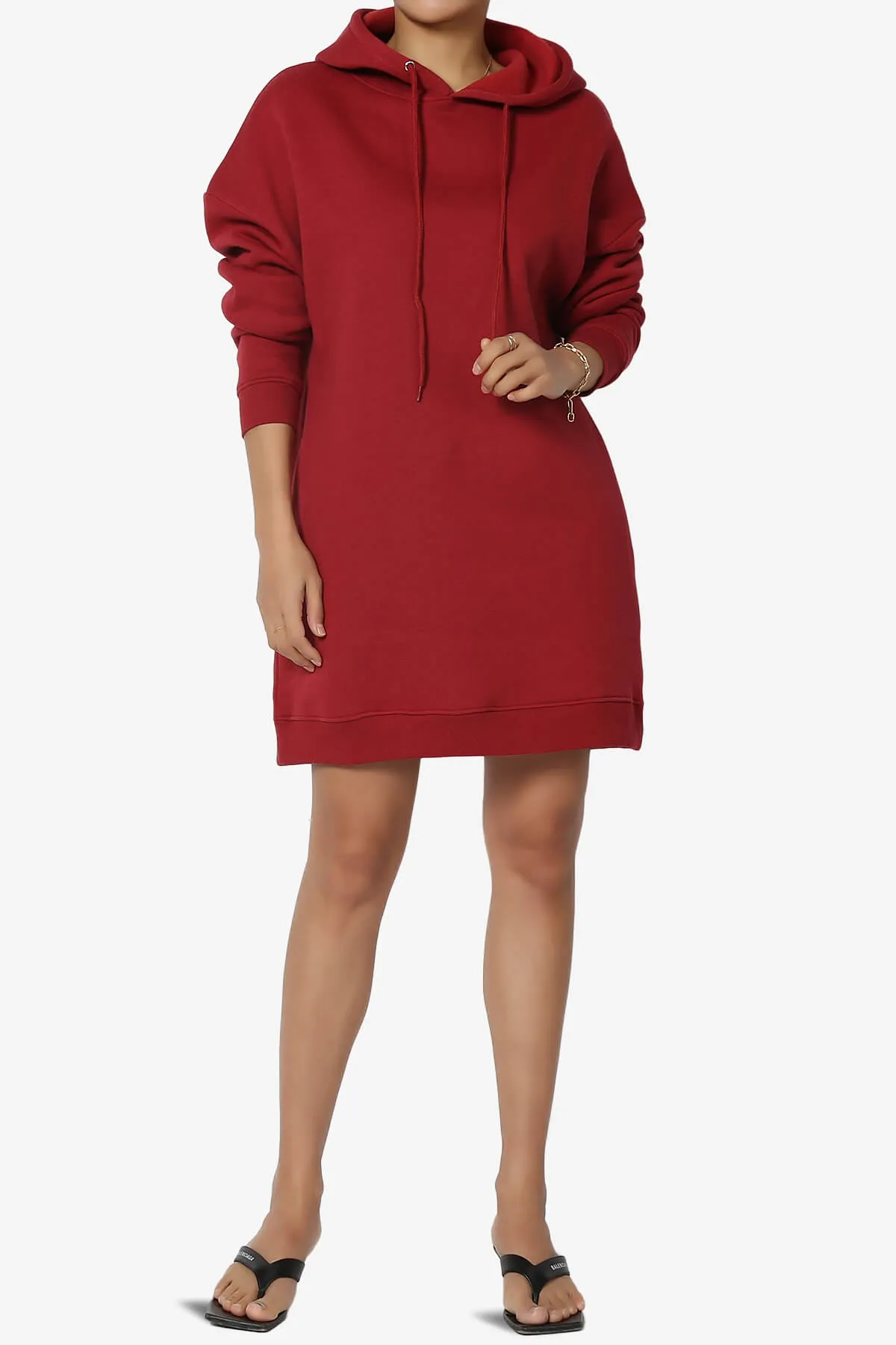 Parigi Fleece Oversized Tunic Sweatshits
