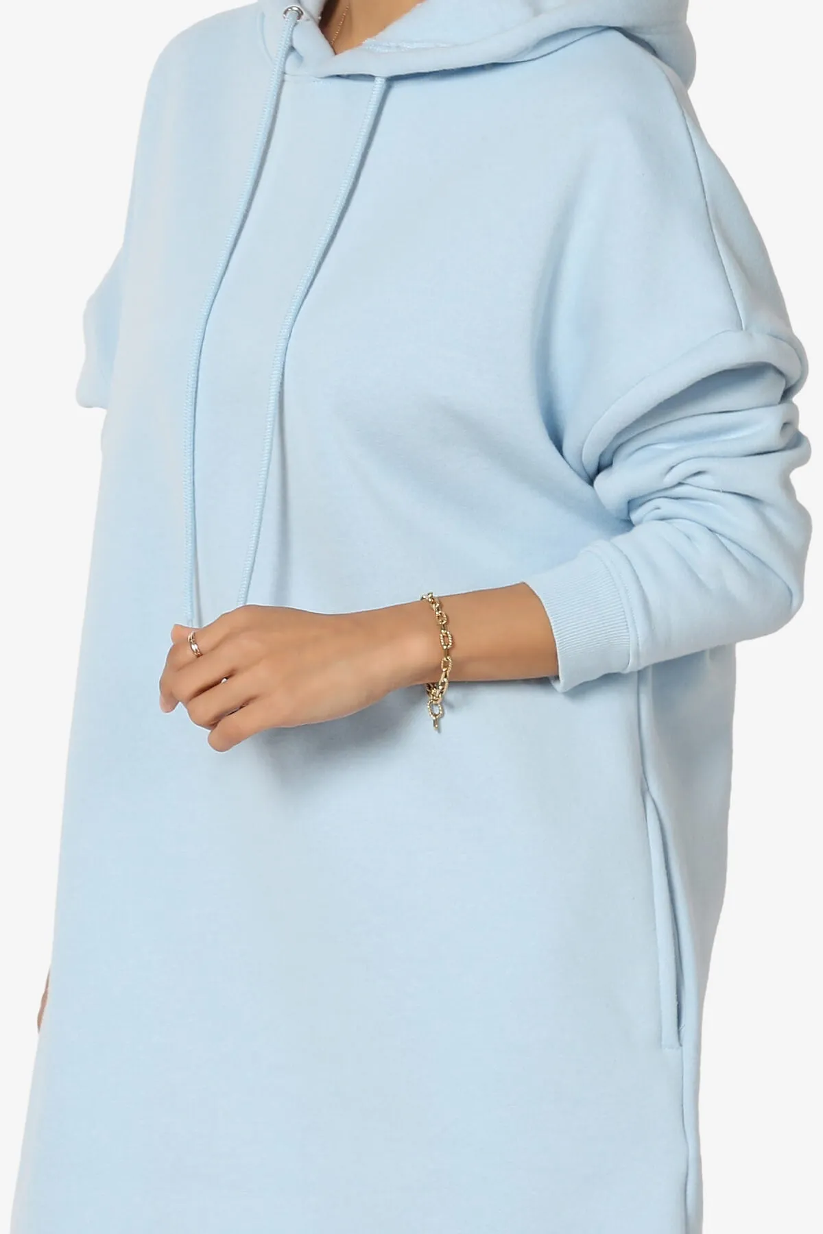Parigi Fleece Oversized Tunic Sweatshits