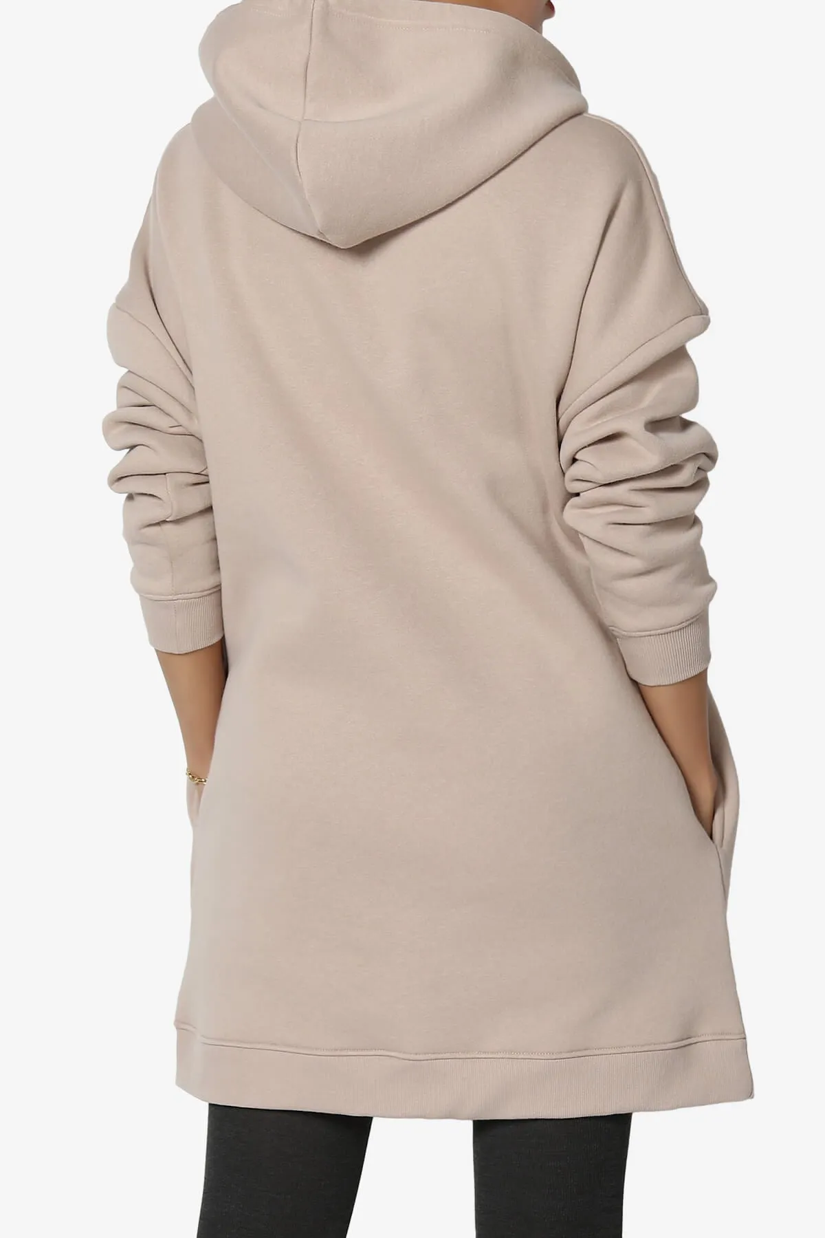 Parigi Fleece Oversized Tunic Sweatshits