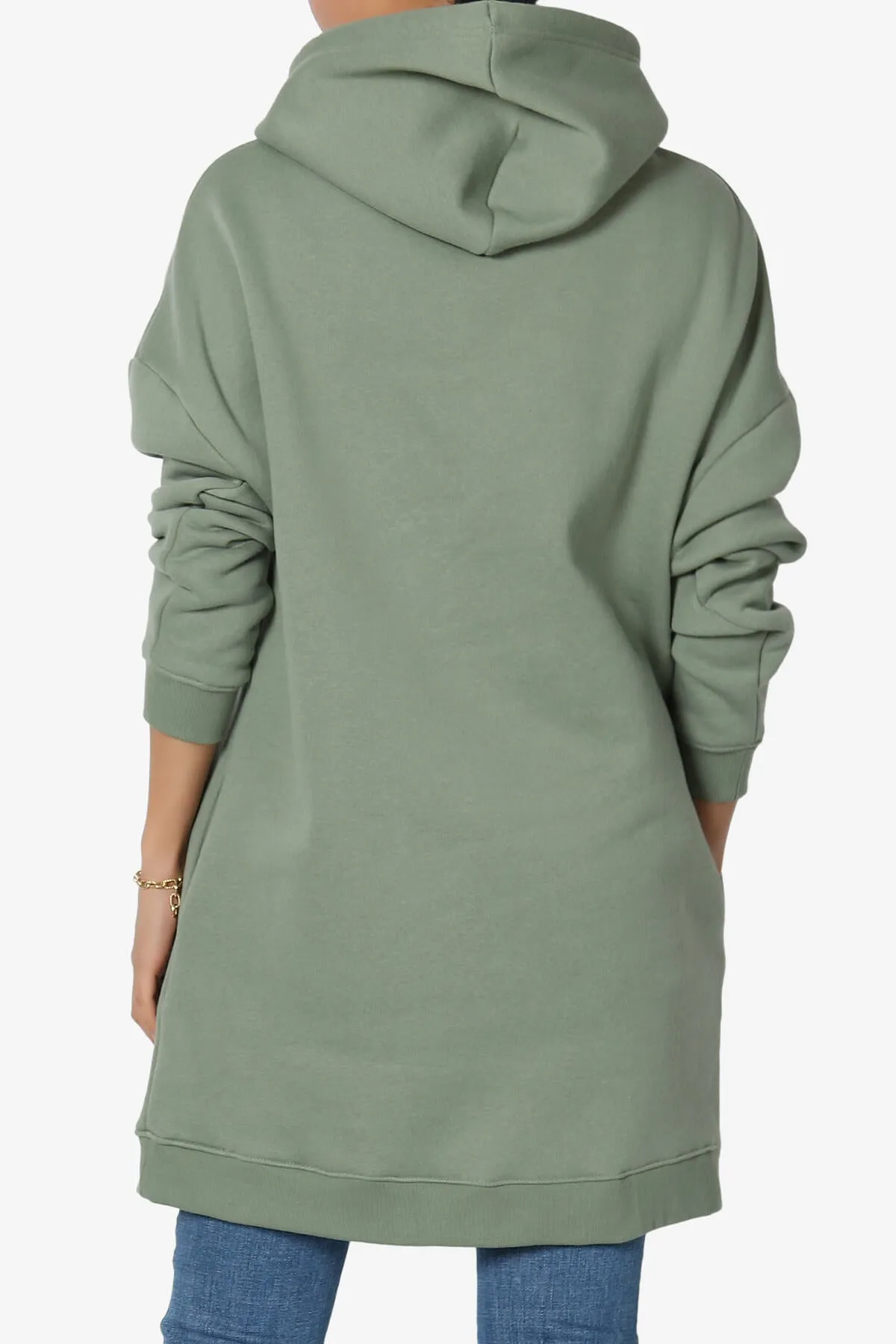 Parigi Fleece Oversized Tunic Sweatshits