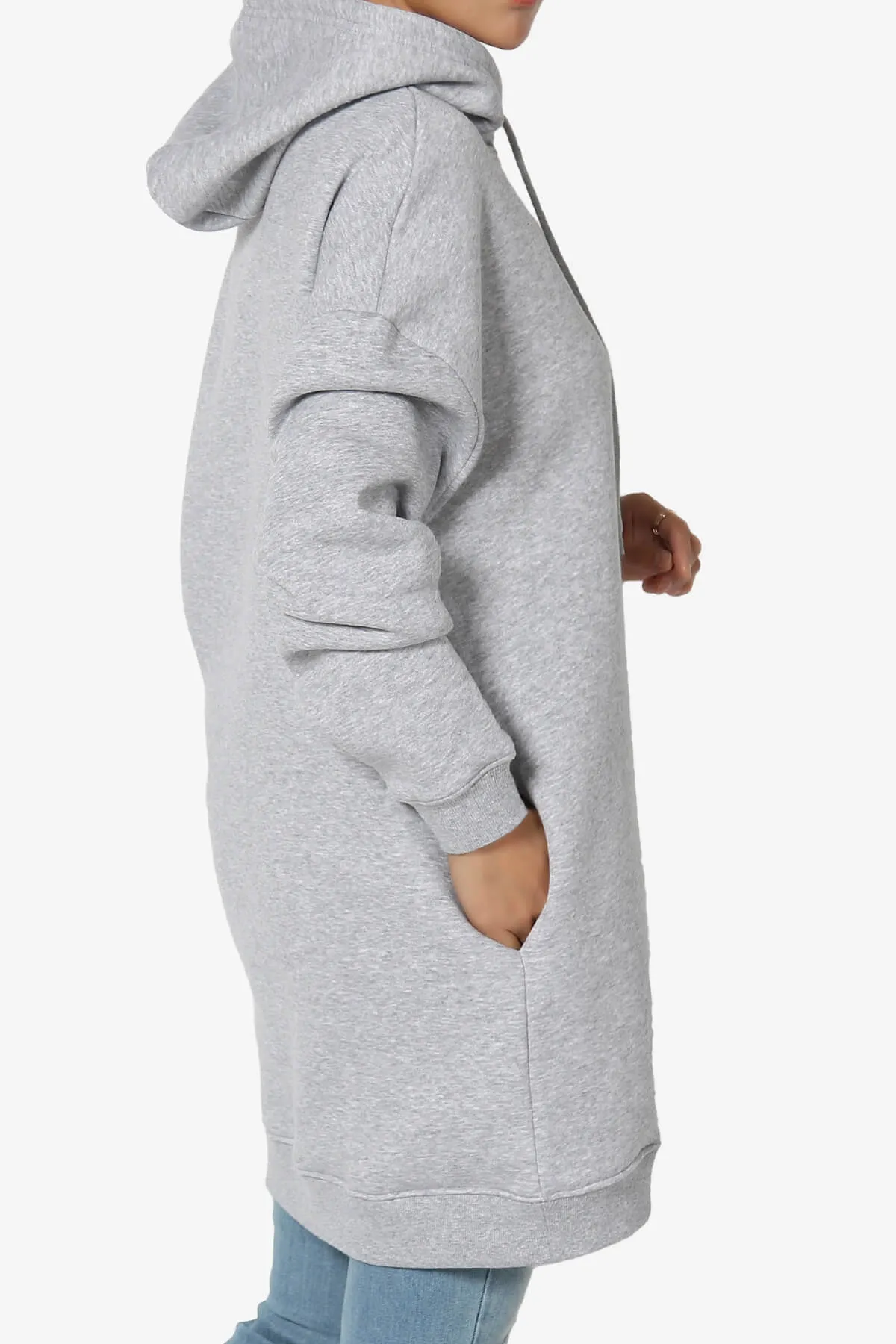 Parigi Fleece Oversized Tunic Sweatshits