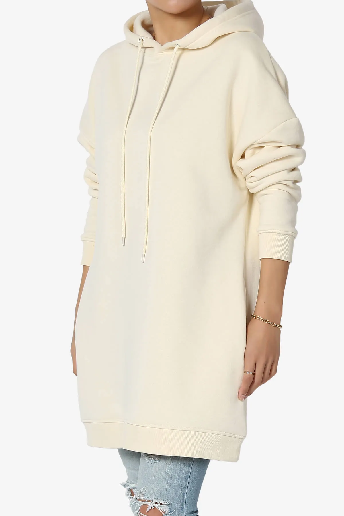 Parigi Fleece Oversized Tunic Sweatshits