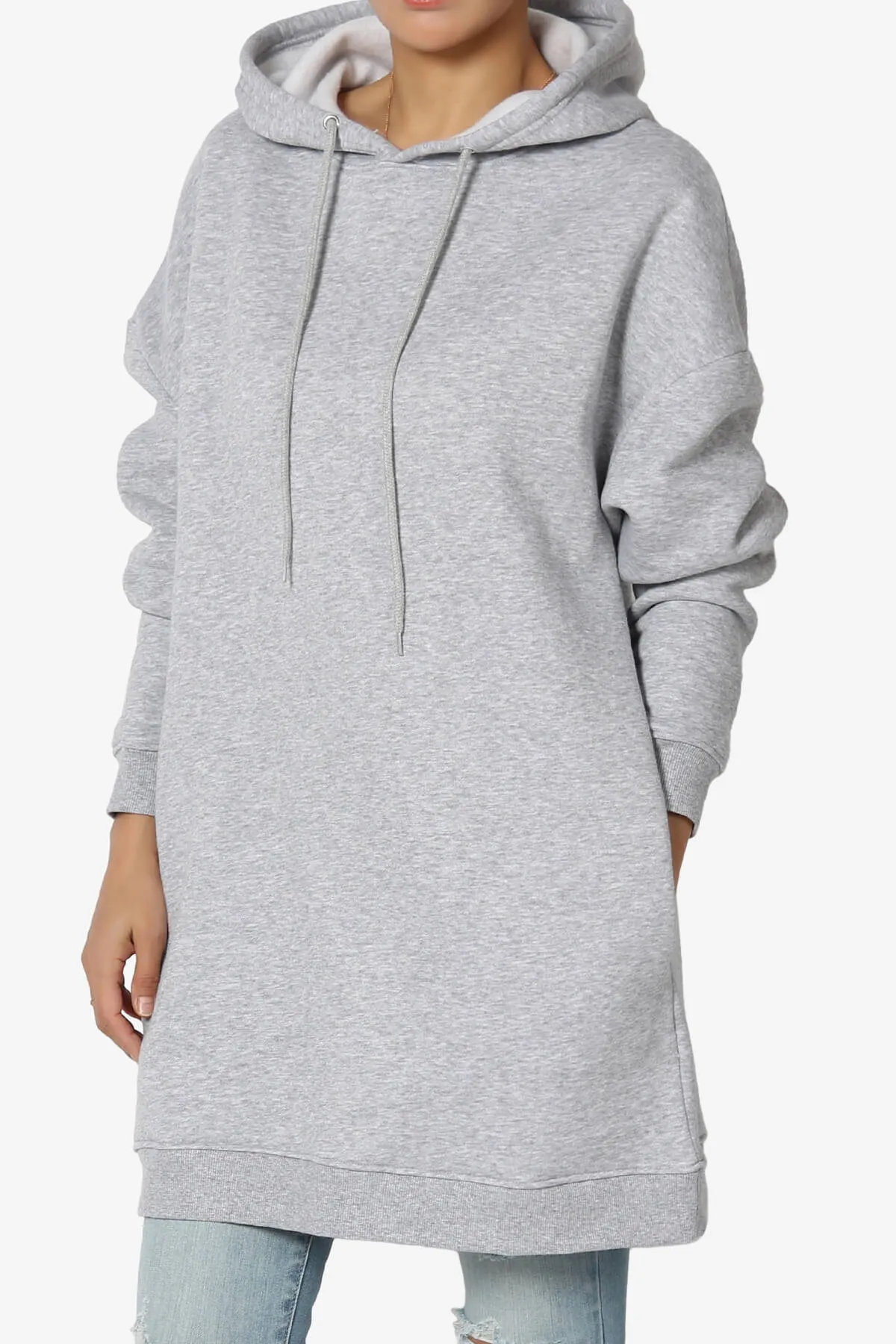 Parigi Fleece Oversized Tunic Sweatshits