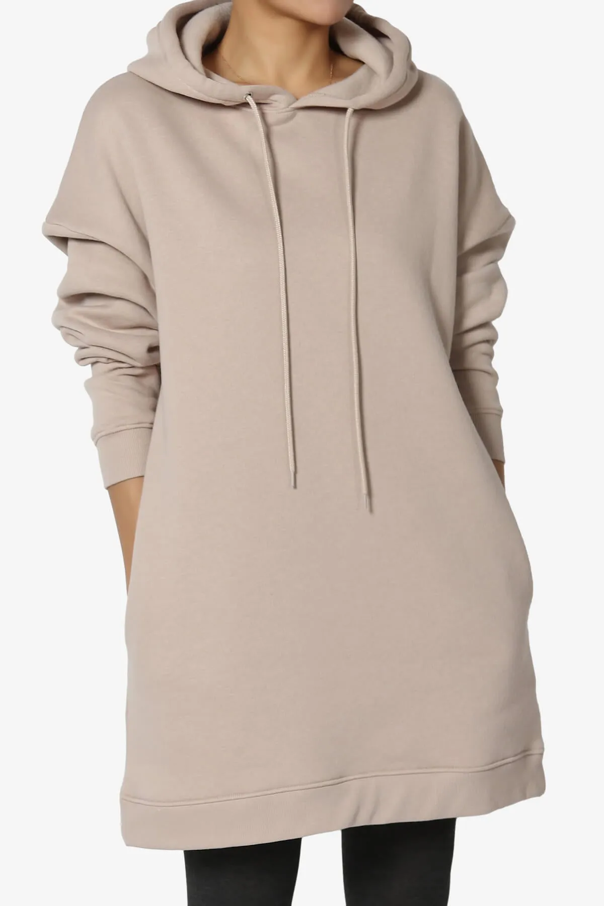 Parigi Fleece Oversized Tunic Sweatshits