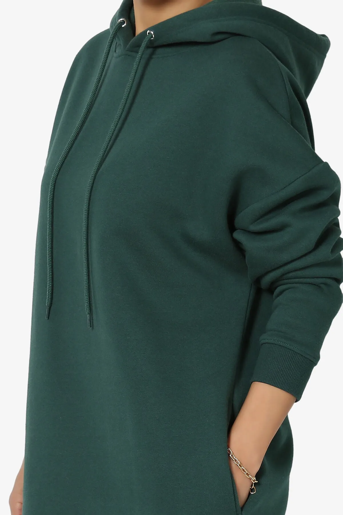 Parigi Fleece Oversized Tunic Sweatshits