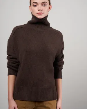 perfect turtleneck - tweed