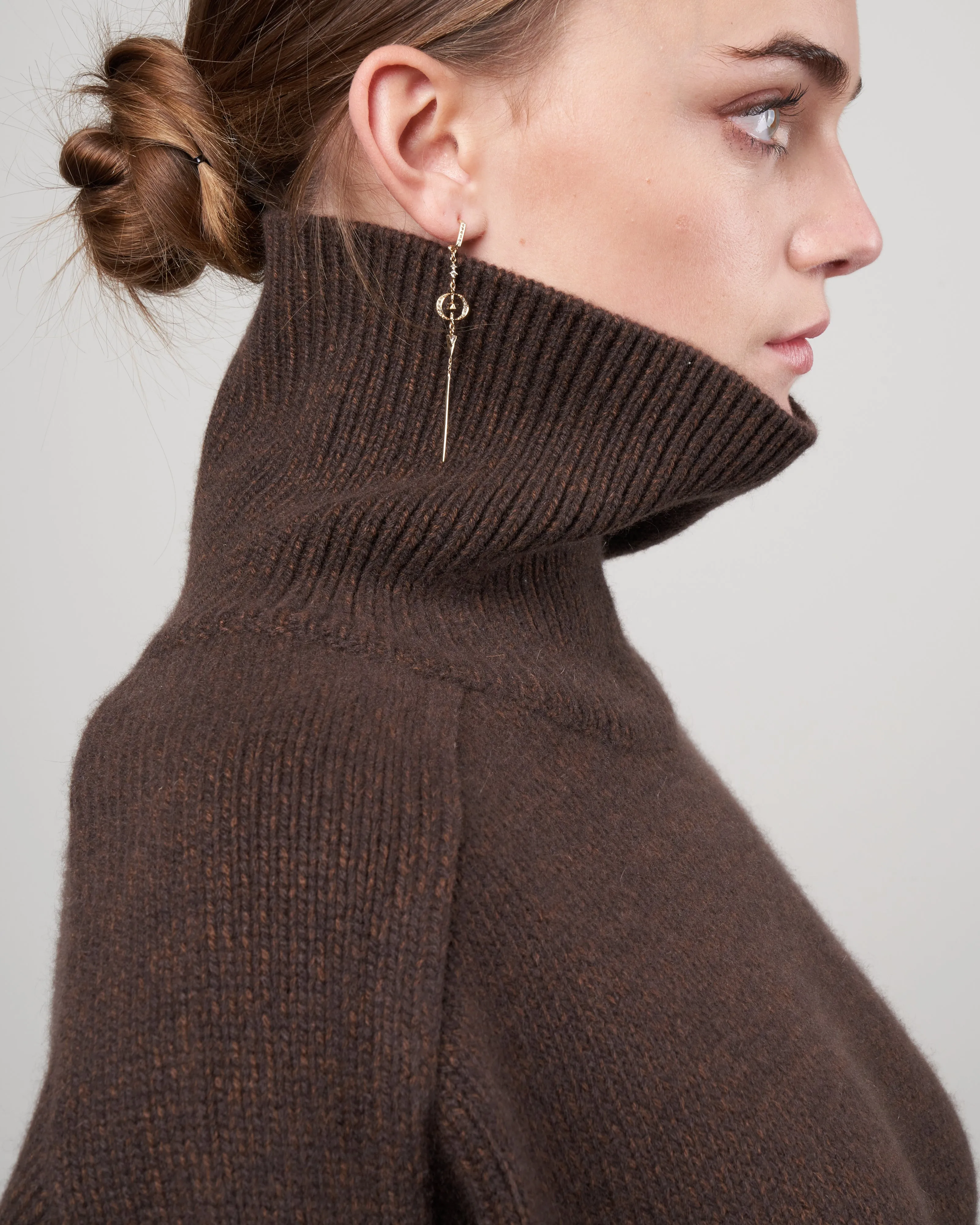 perfect turtleneck - tweed