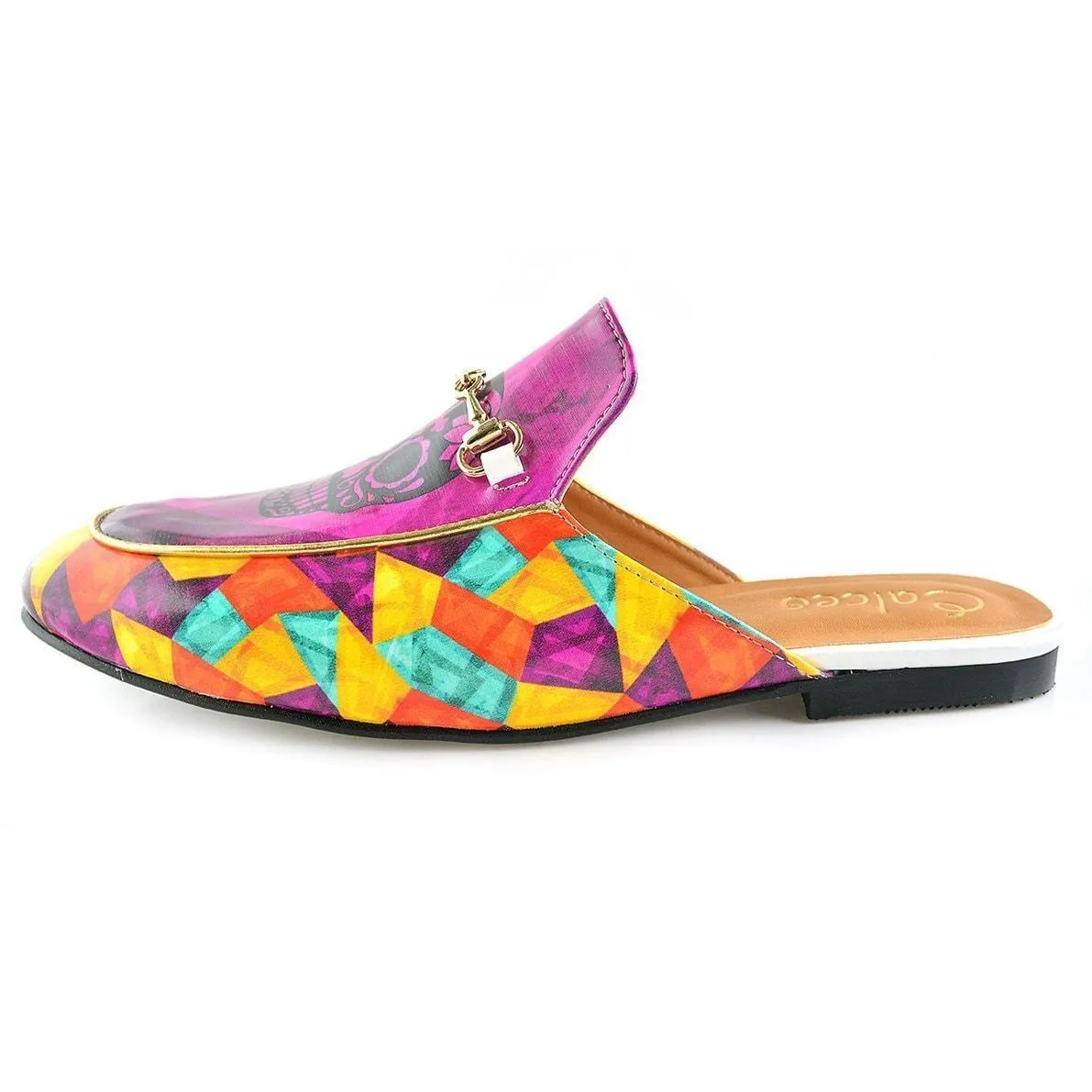 Pink Sugar Skull Slip-On Loafer CAG105