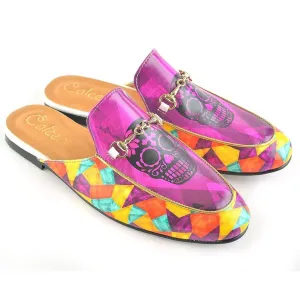 Pink Sugar Skull Slip-On Loafer CAG105