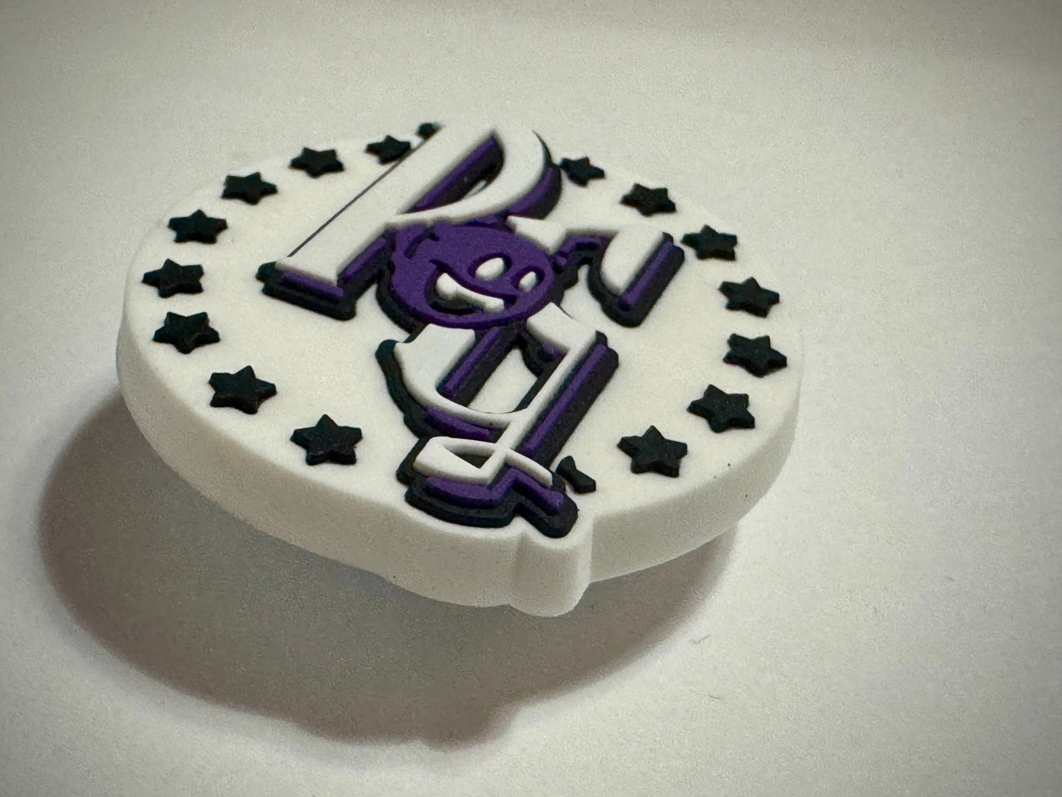 PRPL GHST 3D Croc Charm