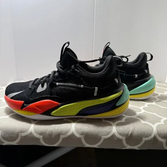 Puma Boys RS Dreamer 194166-03 Black Basketball Shoes Size 6C CLEAN Worn Once