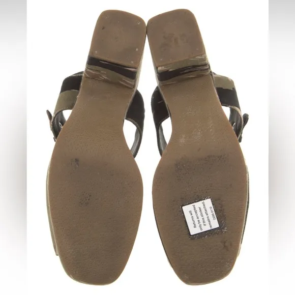RACHEL COMEY Doyah Canvas Platform Sandals in Tiger Camo, size 6.5
