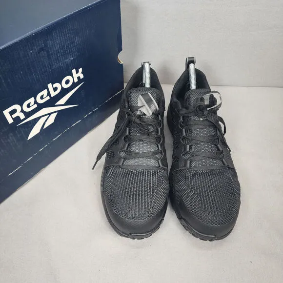 Reebok Fusion Flexweave Work Sneakers Black Men's SZ 7.5 - NIB