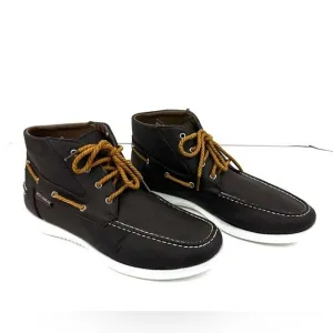 RocaWear Brown High Top Loafers Men Sz 9.5