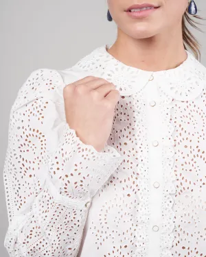 sage blouse - pristine