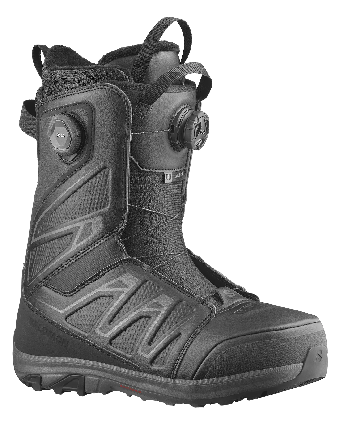Salomon Launch Boa Sj Boa Snowboard Boots - Black / Black / Black
