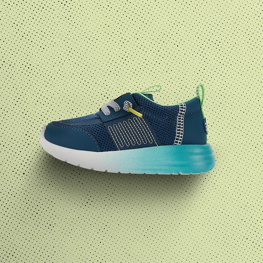Sirocco Play Toddler Sport Block - Navy/Light Blue