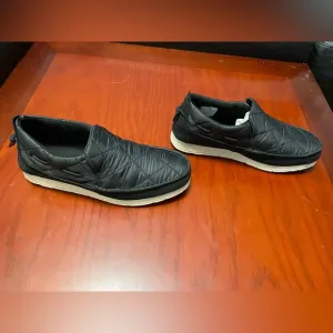 Sperry Black  Moc Sider Loafers