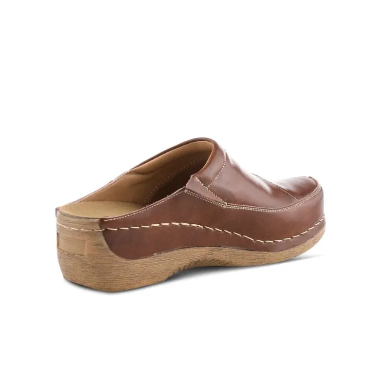 Spring Step Telly-Cog Cognac Women's Clogs
