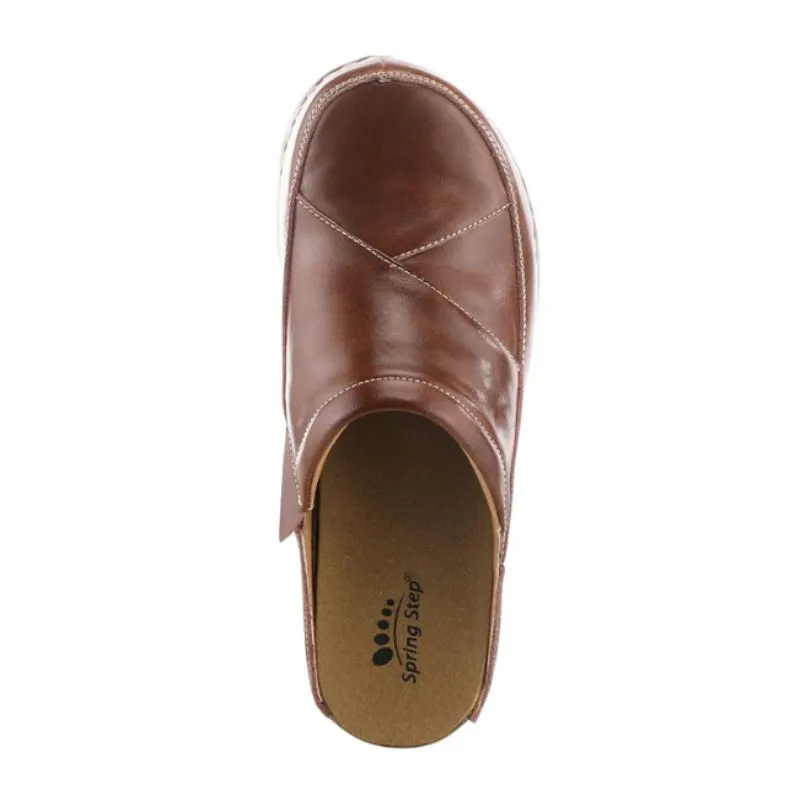 Spring Step Telly-Cog Cognac Women's Clogs