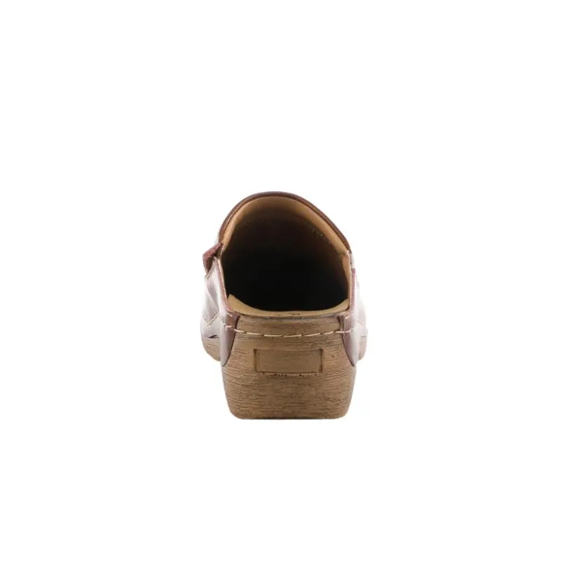 Spring Step Telly-Cog Cognac Women's Clogs