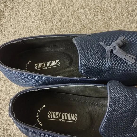 Stacy Adams Blue Tazewell Tassel Loafers Men's 11M