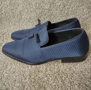 Stacy Adams Blue Tazewell Tassel Loafers Men's 11M
