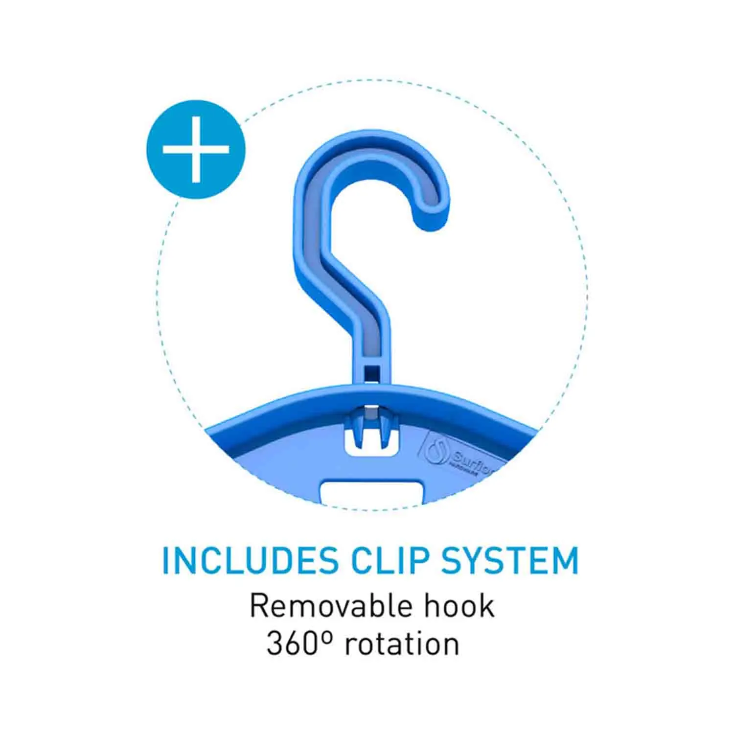 Surflogic Wetsuit Accessories Hanger Double System