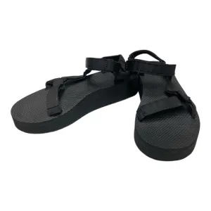 TEVA flatform black universal sandal size 9/9.5
