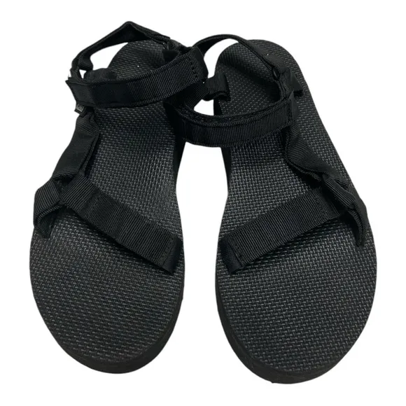 TEVA flatform black universal sandal size 9/9.5