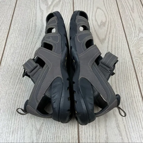 Teva Men’s Forebay Closed Toe Sandals US11 Turkish Coffee Brown $180