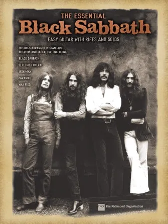 The Essential Black Sabbath (Easy Guitar with Riffs and Solos)