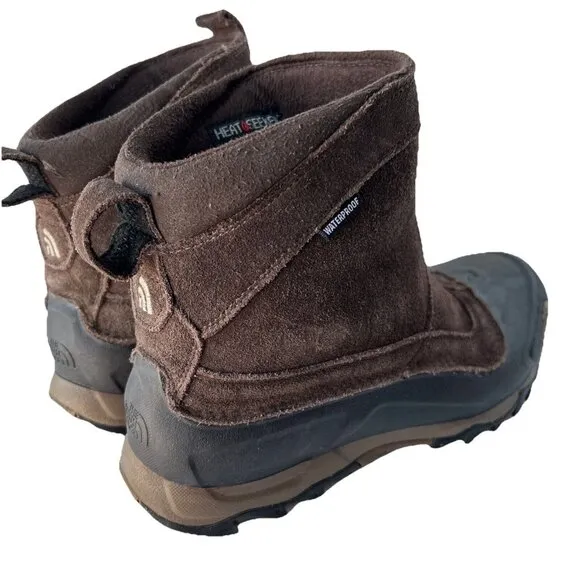 THE NORTH FACE ChilKat Slip-on Boots Mens 7.5   Heat Seeker Insulated Waterproof