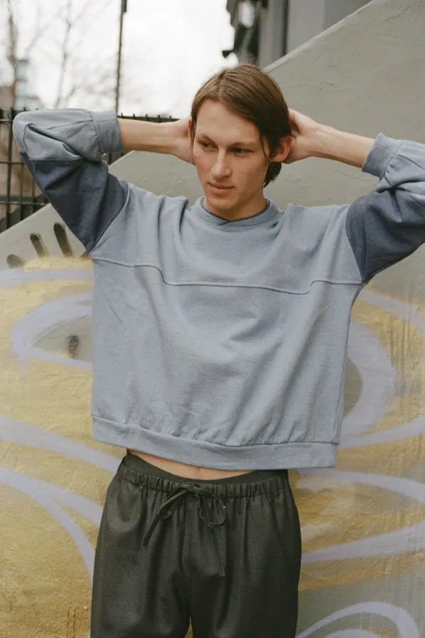 THEO SWEATSHIRT, DARKEST BLUE