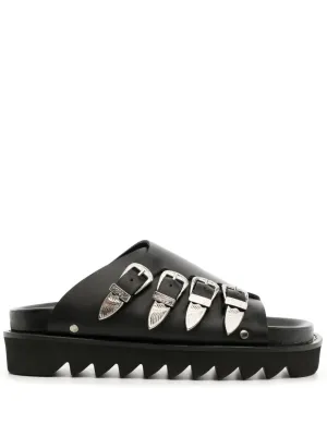 Toga buckle-detail leather sandals