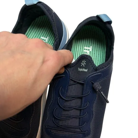 Tropicfeel Knyon Sneakers in Night Blue Men's Sz. 10