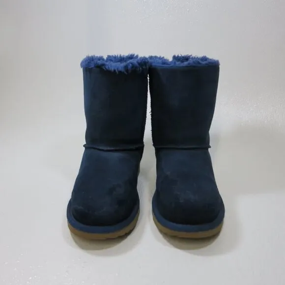 UGG Australia Bailey Bow II Tie Dye Insulated Winter Kids Footwear Shoes Sz 4